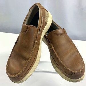 Men's Slip-on Boat Shoes Size 11W
